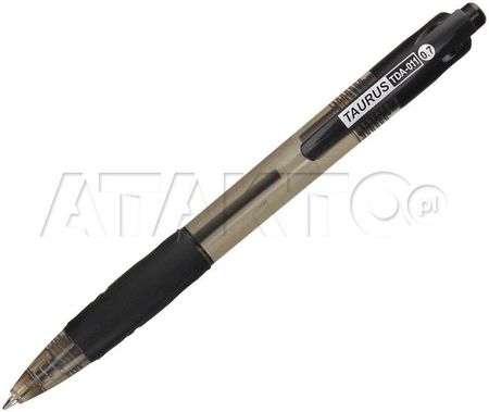 Długopis automatyczny 0.3mm czarny Taurus TDA011