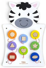 Zdjęcie Viga Układanka Edukacyjna Na Ścianę Zebra - Kamień Krajeński