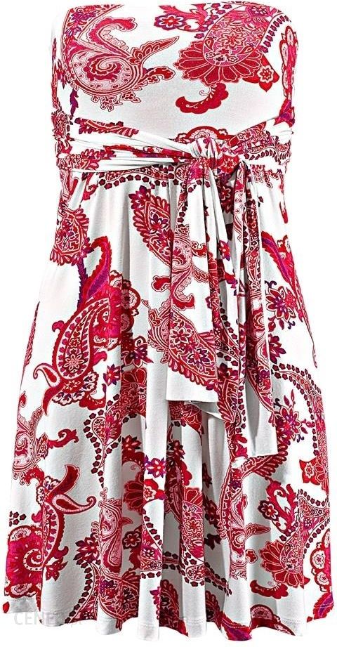 LASCANA Sukienka plażowa Czerwony / Biały - Ceny i opinie 
