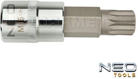 Neo Tools Nasadka Z Końcówką Spline 1/2 M6x55mm Neo08731