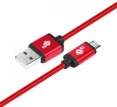TB Kabel USB-Micro USB 1,5m Czerwony (AkTBxku2Sba150R)
