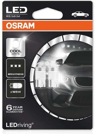 Osram LEDriving W5W Cool White Retrofit Premium 6000 K