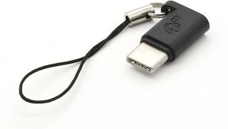 TB Adapter Micro USB - USB C Czarny (AKTBXKU2PBC000B)