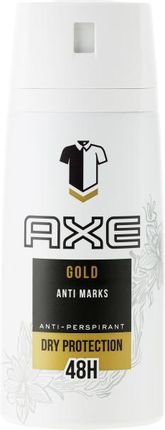 Axe Dezodorant w sprayu Gold Anti Marks 150ml