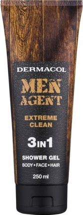 Dermacol Żel pod prysznic Agent Extreme Clean 3in1 250ml
