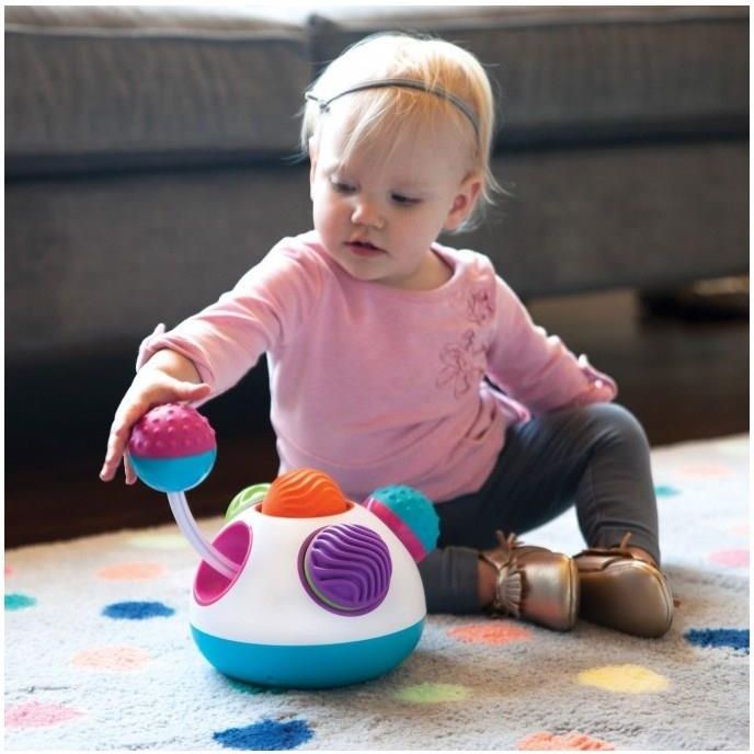 Fat Brain Toys Kolorowe Baloniki Sensoryczna Pracownia Klickity - zdjęcie 1 Fat Brain Toys Kolorowe Baloniki Sensoryczna Pracownia Klickity