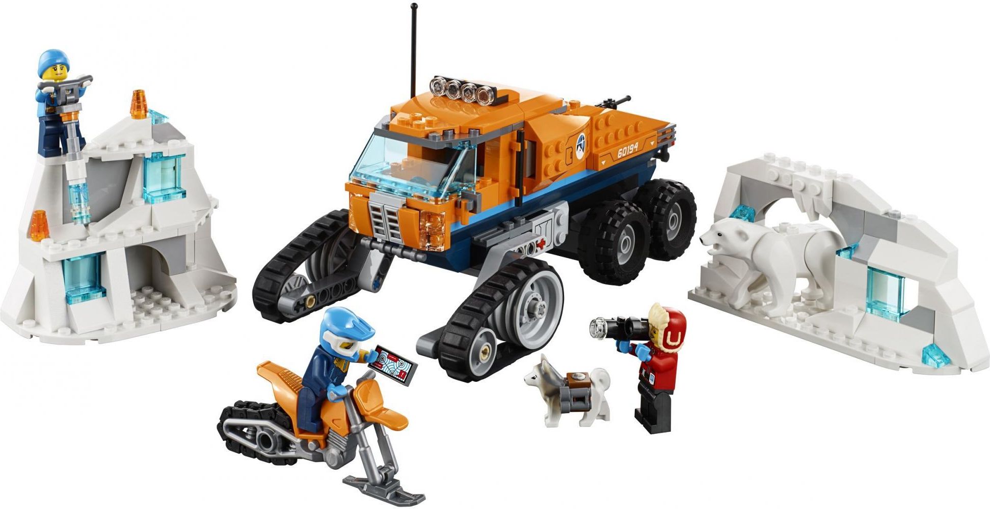 Klocki Lego City Arktyczna Terenówka Zwiadowcza 60194 Ceny I