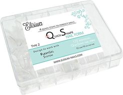 Zdjęcie ELISIUM QUICK SHAPE NAIL FORM TYP2 120 SZT. - Gniew