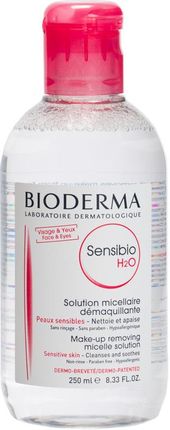 BIODERMA Sensibio H2O płyn micelarny do skóry wrażliwej 250ml