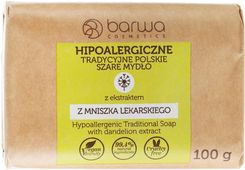Zdjęcie BARWA mydło szare hipoalergiczne z ekstraktem z mniszka lekarskiego 100g - Ostrów Mazowiecka