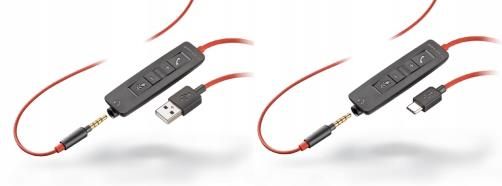 Plantronics Blackwire C5220 Przewodowy zestaw słuchawkowy USB - zdjęcie 1 Plantronics Blackwire C5220 Przewodowy zestaw słuchawkowy USB