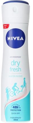 Nivea Dry Fresh dezodorant damski antybakteryjny 150ml