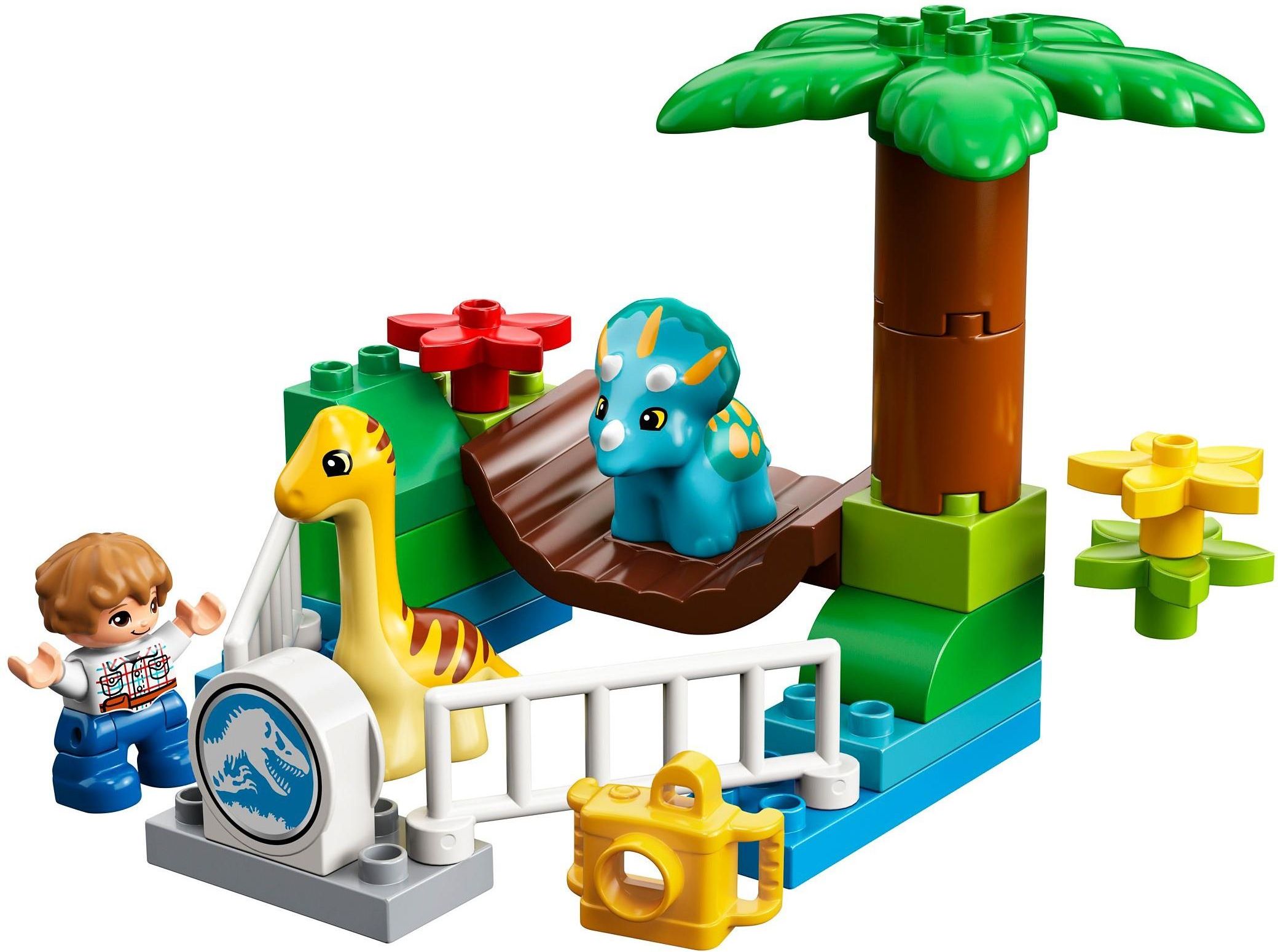 Klocki Lego Duplo Jurassic World Minizoo łagodne Olbrzymy 10879