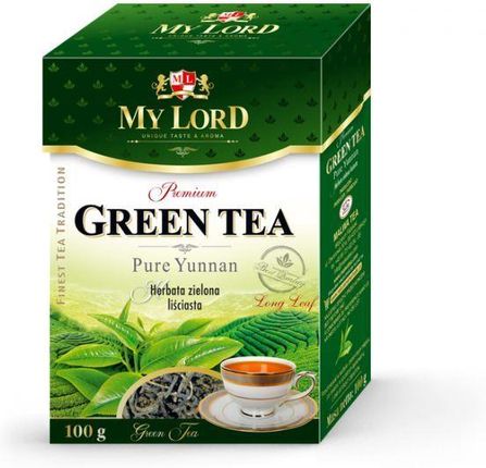 Malwa Herbata Zielona Liściasta Green Tea 100 G My Lord