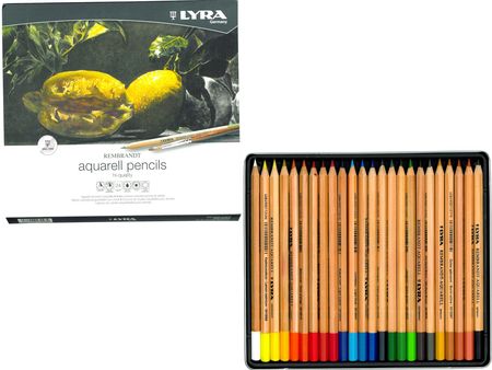 Kredki Lyra Rembrandt Aquarell Pencils 24 Kolory