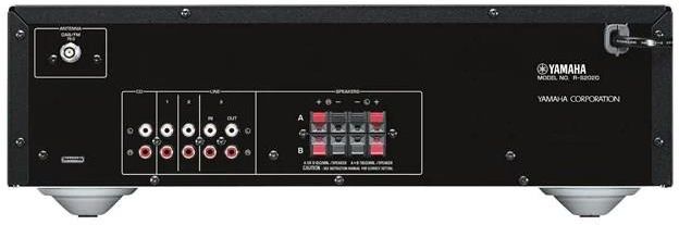Yamaha R-S202D Srebrny + Indiana Line Nota 550 X Czarny Dąb - zdjęcie 1 Yamaha R-S202D Srebrny + Indiana Line Nota 550 X Czarny Dąb
