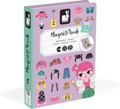 Janod Magnetyczna Układanka Kostiumy Dziewczynka Magnetibook J02718