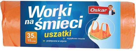 Oskar Worki Na Śmieci Z Uszami 35L 15Szt (42704)