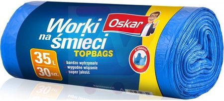 Oskar Worki Na Śmieci Top Bags 35L 30Szt (58078)