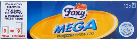 Ict Foxy Mega Poręczne Chusteczki 10X9 Sztuk (67339)