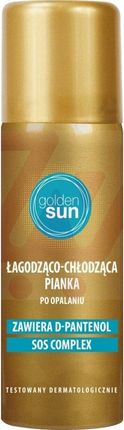 Golden Sun pianka chłodząca o właściwościach łagodzących podrażnienia po opalaniu 50ml