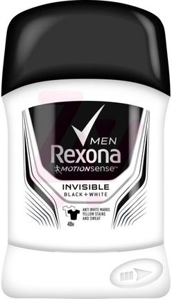 Rexona Men Invisible Black + White dezodorant sztyft  50ml