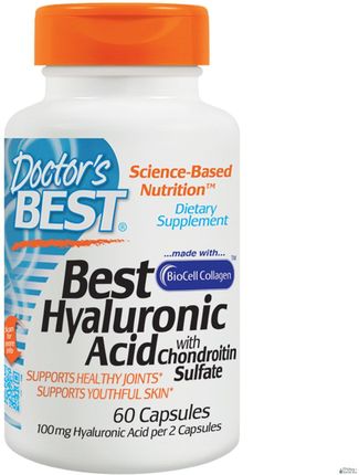 Doctor'S Best Hyaluronic Acid + Chondroitin Sulfate 60 Kaps