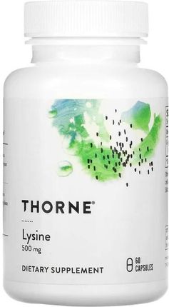 Thorne L-Lysine Lizyna 500Mg 60 kaps