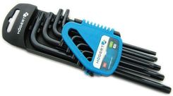 Hogert Technik Klucze Torx Długie Stal S2 9 Elementów Ht1W816