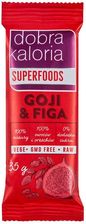 Kubara Baton Superfoods Goji & Figa 22*35G Dobra Kaloria  - zdjęcie 1