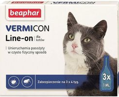 Zdjęcie Beaphar Vermicon Cat Line-On 3x1Ml - Dąbrowa Górnicza