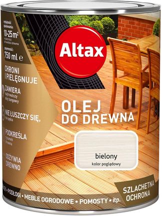 Altax Olej Do Drewna Bielony 0,75 L