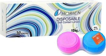 Soczewki kontaktowe Horien 1 Day Disposable, 1-dniowe, -4,75, 30 szt