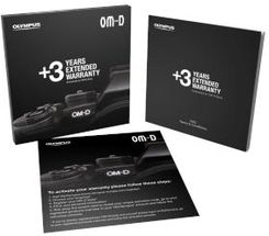 Zdjęcie Olympus Olympus 3-letnia rozszerzona gwarancja (seria OM-D) (E0410621) - Wrocław