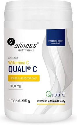 Medicaline Aliness Witamina C Quali-C kwas L-askorbinowy proszek 250g