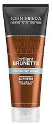 JOHN FRIEDA Brilliant Brunette Moisturizing Shampoo For All Brunette Shades szampon nawilżający do brązowych włosów 250ml