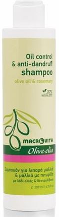 MACROVITA OLIVE-ELIA szampon przeciwłupieżowy z bio-oliwą i rozmarynem 200ml