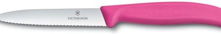 Victorinox Swiss Classic Nóż Do Jarzyn I Owoców Ząbkowany 10 Cm Różowy (67736l5)