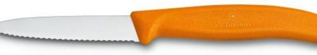 Victorinox Swiss Classic Nóż Do Jarzyn Ząbkowany Pomarańczowy (67636l119)