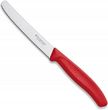 Victorinox Swiss Classic Nóż do pomidorów, zaokrąglony czubek, ząbkowany, 11 cm, czerwony  Hendi (6.7831)