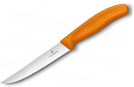 Victorinox Swiss Classic Nóż Do Steków I Pizzy Ząbkowany 12 Cm Pomarańczowy (6793612l9)