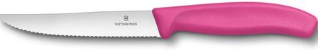 Victorinox Swiss Classic Nóż Do Steków I Pizzy Ząbkowany 12 Cm Różowy (6793612l5)