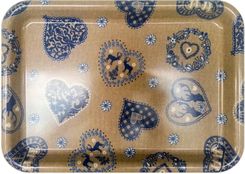 Zdjęcie Vivenzi Taca Blue Heart 38x27 Cm - Gniezno
