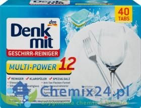 Denkmit Multi Power Tabletki Do Zmywarki 40 Szt