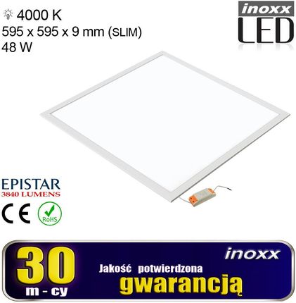 Inoxx Pan48W60 4000K Panel Led 60X60 Kaseton Lampa Sufitowa 48W Barwa Neutralna