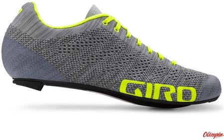 Giro Empire E70 Knit grey heather highlight yellow