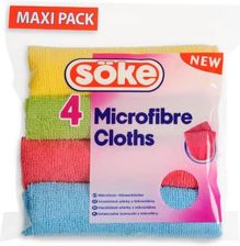 Zdjęcie Spontex Soke Ściereczki Z Mikrofibry 4Szt - Kołobrzeg