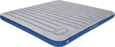 High Peak Air Bed Cross Beam King 40047 210x185x20cm Szaro-niebieski