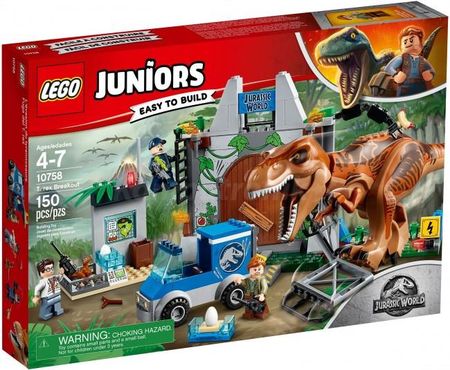 LEGO Juniors 10758 T. Rex Na Wolności