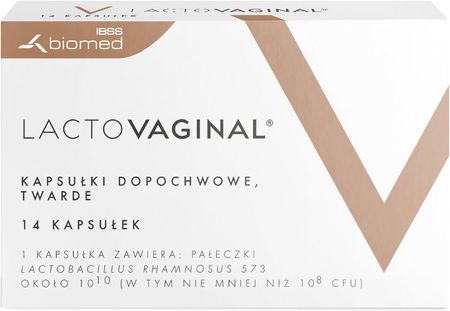 Lactovaginal 14 kapsułek dopochwowych